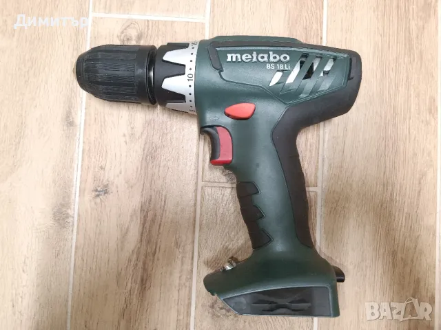 Metabo BS 18 Li тяло на винтоверт 18V, снимка 2 - Винтоверти - 48912683