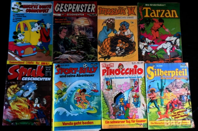 Стари комикси на немски и френски език, снимка 2 - Колекции - 51359697