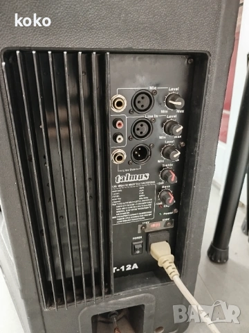 Тонколони активни професионални 12 инча , снимка 3 - Тонколони - 54154585