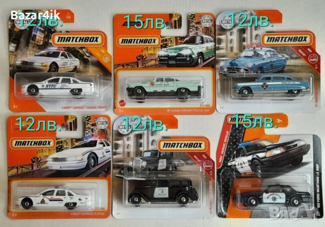 Колички Мачбокс Matchbox 66бр. # 3, снимка 6 - Колекции - 52795905