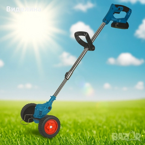 Акумулаторен тример за трева 21V Max с 2 батерии