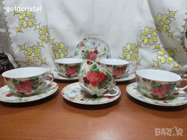 Костен порцелан чаши за чай