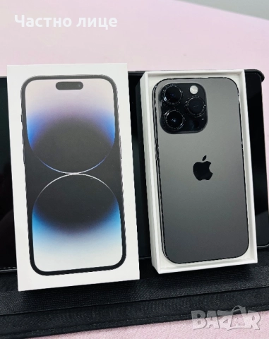 iPhone - 14 PRO - 128 GB - Black - Като нов !