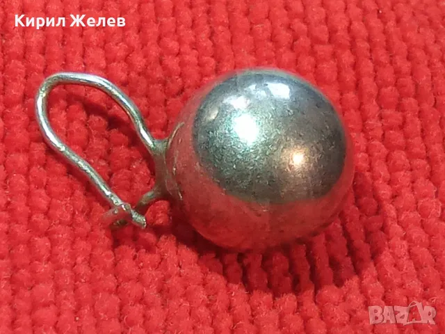 Старинна СРЕБЪРНА ОБЕЦА СРЕБРО ВИСОКА ПРОБА РЪЧНА МАЙСТОРСКА РЕТРО СТИЛ ИЗРАБОТКА 32023, снимка 9 - Антикварни и старинни предмети - 49510546