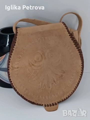 Чанта естествена кожа 