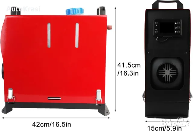 Преносима дизелова печка 8kw , снимка 2 - Аксесоари и консумативи - 49060049