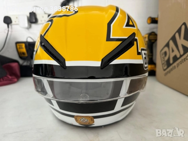 Agv corsa R Rossi edition, снимка 4 - Аксесоари и консумативи - 52198476