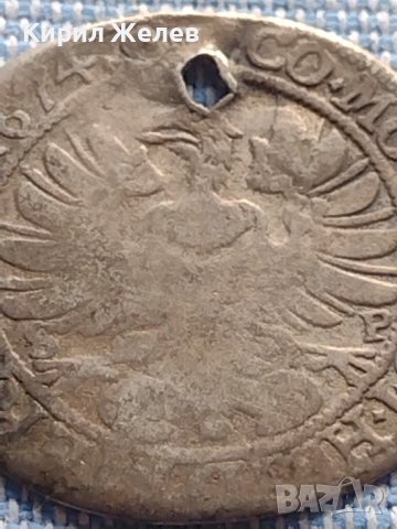 Сребърна монета 6 кройцера 1674г. Силвиус Фридрих Вюртемберг Олз 14908, снимка 9 - Нумизматика и бонистика - 42872067