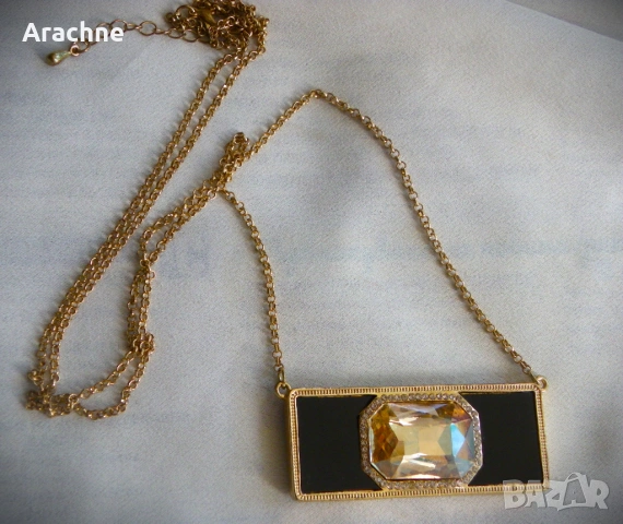 Луксозно позлатено колие