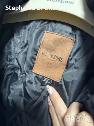 Черна мъжка парка, Only and Sons