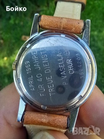 Eterna Matic Automatic Cal. 1412U 18K, снимка 10 - Мъжки - 42142452