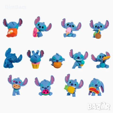 Мини фигура изненада в капсула Stitch / Стич / Disney , снимка 3 - Фигурки - 48676438