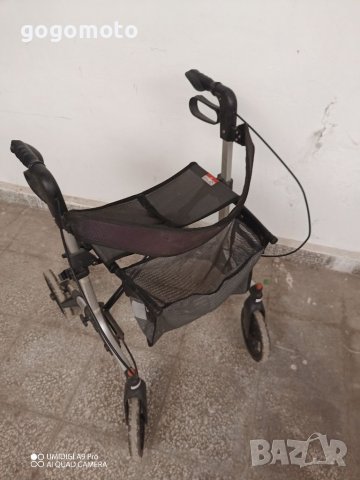 КАТО нов Висококачествен НЕМСКИ Ролатор проходилка за бутане,хора с увреждания в неравностойно, снимка 11 - Ролатори - 36902749