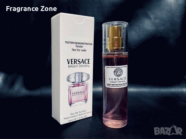 Versace Bright Crystal EDT 45 ml - ТЕСТЕР за жени, снимка 1 - Дамски парфюми - 40055876