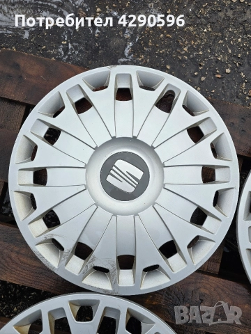 Тасове 15 цола за Seat / Сеат , снимка 5 - Аксесоари и консумативи - 52724855