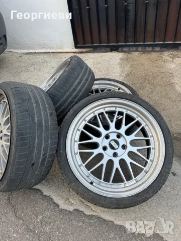 Джанти 19" 5x112 ET 45 в стил BBS Без гумите.