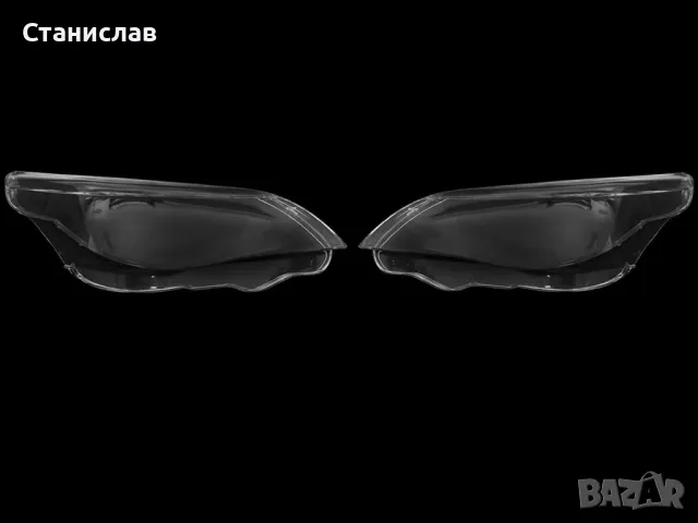 Стъкла (капаци) за фарове за BMW 5 E60, снимка 2 - Части - 47664657