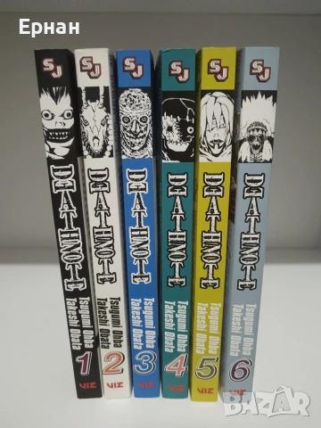 Манга на Death note Vol 1 до vol 2, снимка 5 - Други - 53057922