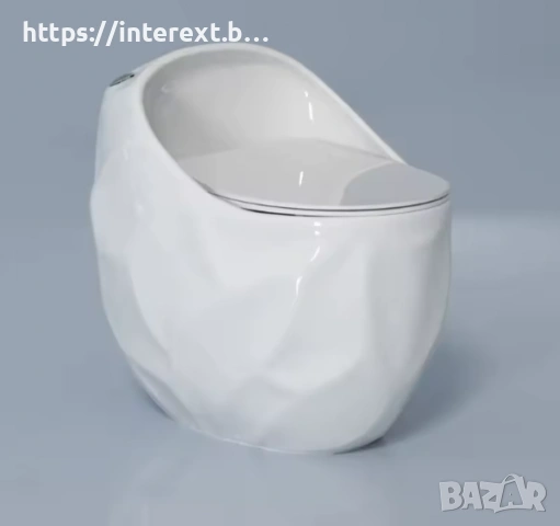 Дизайнерски моноблок с ергономична форма за естествен комфорт