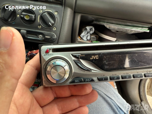 2508 jvc кд-г321   car audio system  CD / сд / sd плейър за автомобил -цена 23 лв или 11,76 евро за , снимка 3 - Аксесоари и консумативи - 51482397