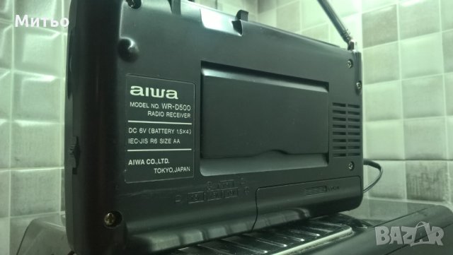 Айва AIWA WR-D500 JAPAN, снимка 2 - Радиокасетофони, транзистори - 30403341