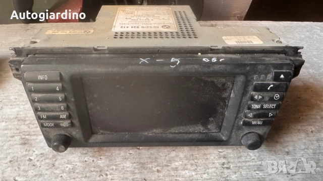 Оригинална Аудио / GPS и видео система за BMW X5 2005 - 65-52-6 934413 / RD1BJ01A / 531450152598