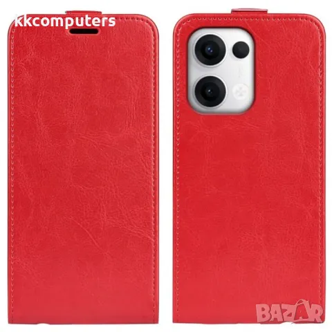 Oppo Reno13 Pro Flip3 Кожен Калъф и Скрийн Протектор, снимка 3 - Калъфи, кейсове - 49824719