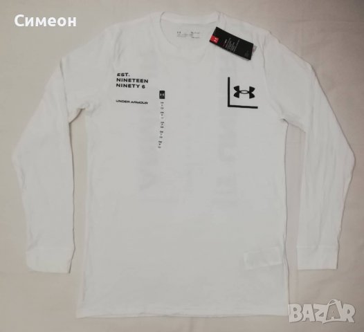 Under Armour UA 1996 LS Top оригинална блуза S памучна фланелка спорт