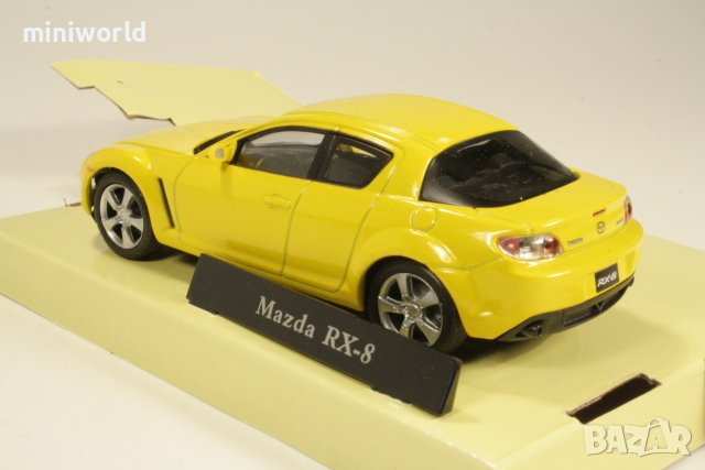 Mazda RX8 - мащаб 1:43 на Cararama моделът е нов в кутия, снимка 5 - Колекции - 44414259