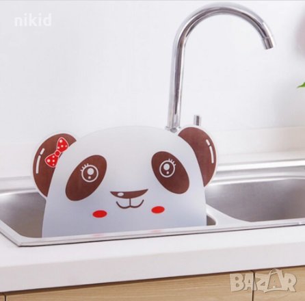 Панда жабка пингвин пластмасов предпазител протектор кухненски пръскане вода и мазнина мивка, снимка 6 - Аксесоари за кухня - 30707856