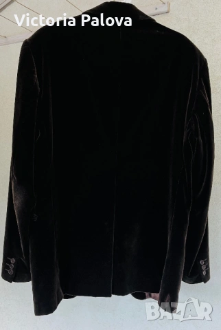 Луксозно кадифено сако MEDITERRANEA Италия, снимка 4 - Сака - 53225874