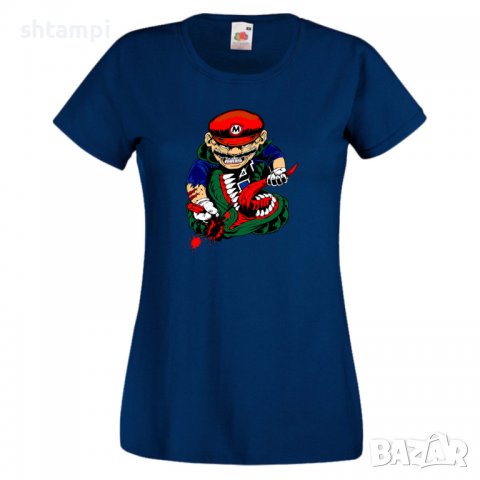 Дамска тениска Mario VS Monster Игра,Изненада,Подарък,Празник,Повод, снимка 9 - Тениски - 37236666