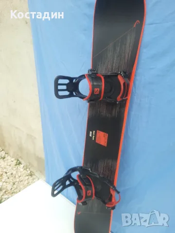 сноуборд  HEAD ROCKA FW 4D   +автомати 159см. , снимка 5 - Зимни спортове - 56484031