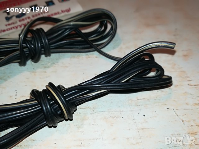 кабели за тонколони 2х1.5м с жакове 3.5мм 0608210933, снимка 9 - Други - 33738052