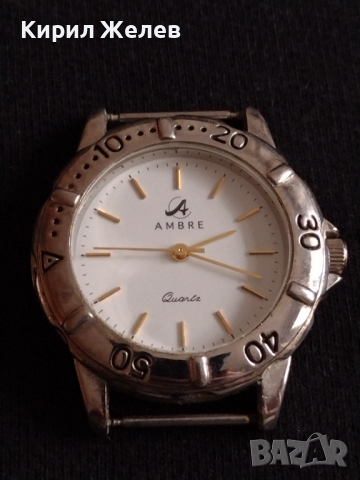 Изискан модел мъжки часовник AMBRE QUARTZ много красив стилен дизайн - 26849, снимка 1 - Мъжки - 36536416
