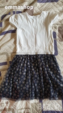 Елегантна рокля за момиче Елза и Анна, размер 122-128, 7-8 години. , снимка 3 - Детски рокли и поли - 42863534