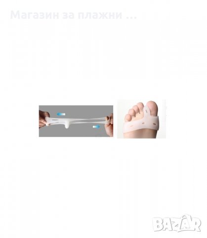 УДОБЕН СИЛИКОНОВ СЕПАРАТОР ЗА КРАКА 3 В 1 - код 1284, снимка 3 - Други - 34048272