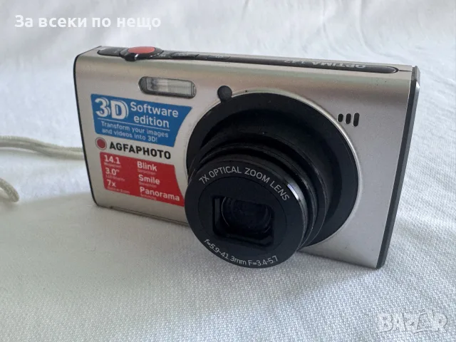 Цифров фотоапарат AgfaPhoto Optima 147 , 14.1MP , 7х оптичен зум , Agfa optima 147, снимка 15 - Фотоапарати - 55788695