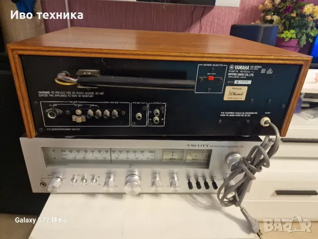 YAMAXA АМ/FM ТУНЕР CT-1010, снимка 4 - Ресийвъри, усилватели, смесителни пултове - 47974657