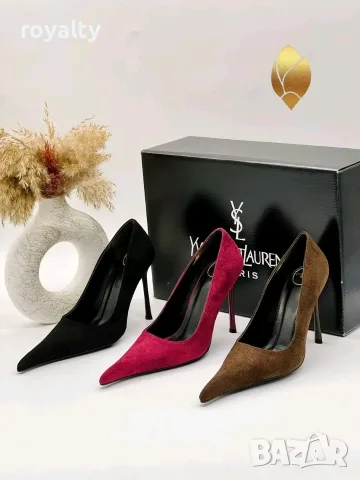 Yves Saint Laurent Нови Дамски Обувки на Ток YSL