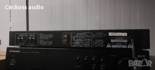 Стерео тунер PIONEER TX-950, снимка 4 - Ресийвъри, усилватели, смесителни пултове - 51640481