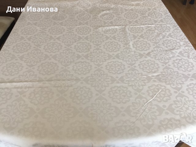 ПОКРИВКА ПАМУЧЕН ЖАКАРД за квадратна маса, снимка 6 - Покривки за маси - 31721140