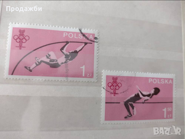 Колекция стари пощенски марки от Полша