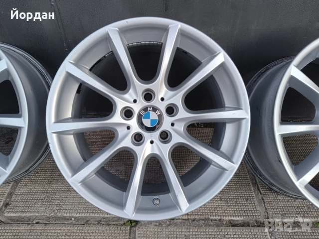 ОРИГИНАЛНИ джанти 18' цола 5x120 ET 30 БМВ / BMW F10 F11 F25 E90 E91, снимка 9 - Гуми и джанти - 52404639