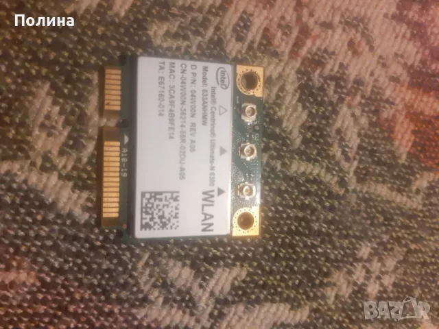  Intel Centrino Ultimate-N 6300 Wi-Fi карта (Mini PCIe), снимка 1