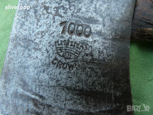  Стар немски топор - 567 , снимка 2 - Други ценни предмети - 50195172