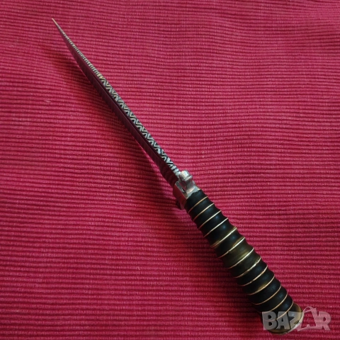 Ръчно изработен ловен нож, касапски. , снимка 3 - Ножове - 53370418