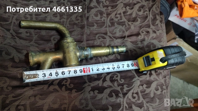 Бронзов каран за буре, каца., снимка 2 - Други ценни предмети - 53877229