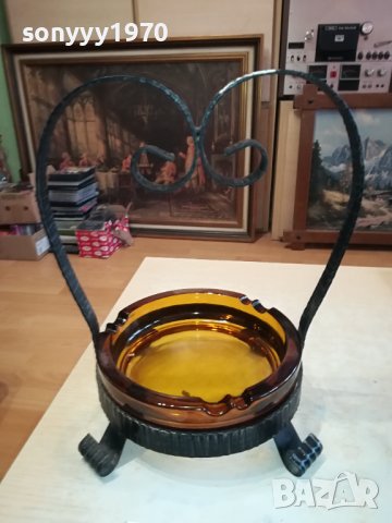 ГОЛЯМ МАСИВЕН ПЕПЕЛНИК ОТ ГЕРМАНИЯ 2502241010, снимка 6 - Антикварни и старинни предмети - 44457314