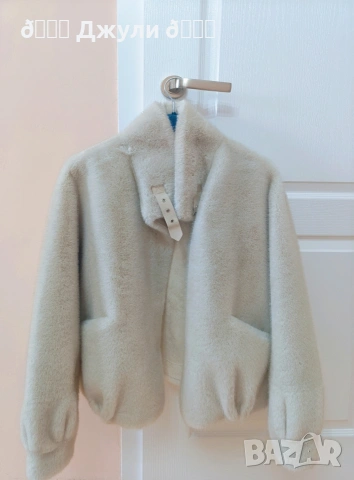 Страхотно палто от алкантара, снимка 4 - Палта, манта - 53064520